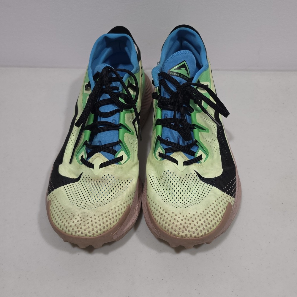 Nike Pegasus Trail 2 Barely Volt Poison Green CK4305-700 Men's Size 12 Shoes